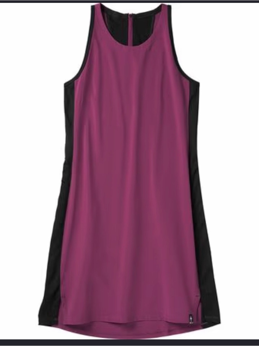 Smartwool Merino Sleeveless Sport Dress Size Small Magenta and Black